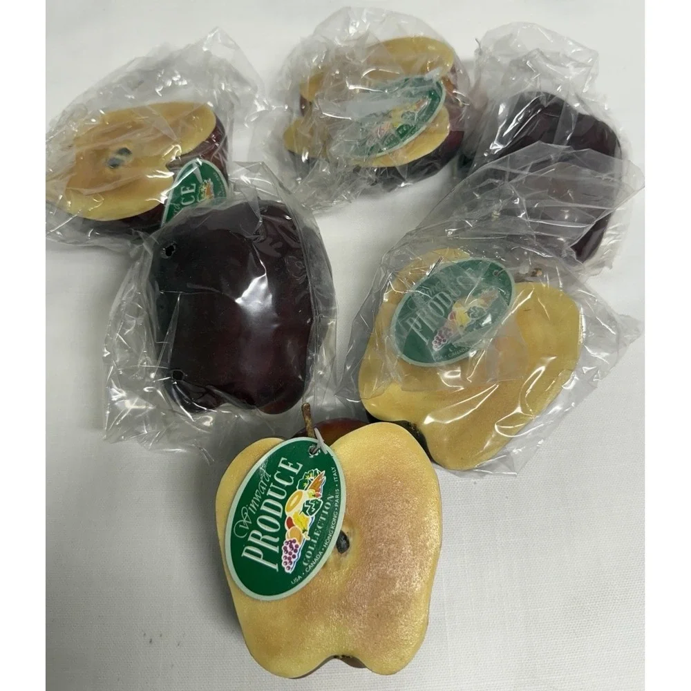 Winward Produce‎ Apples Faux Fruit Realistic Simulation Prop Decor Red Delicious